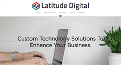 Desktop Screenshot of latitudedigital.com